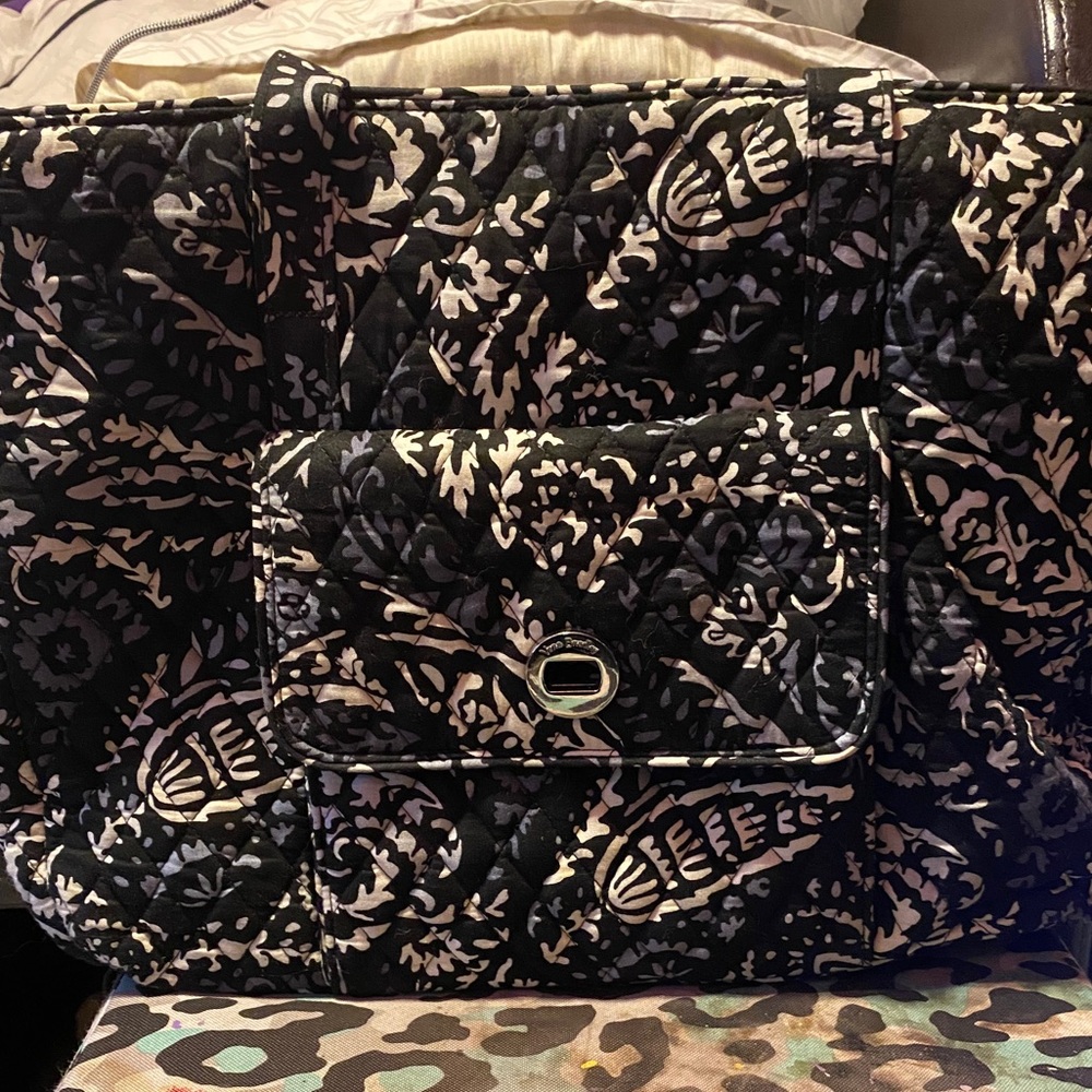 Vera Bradley Paisley Noir Tote